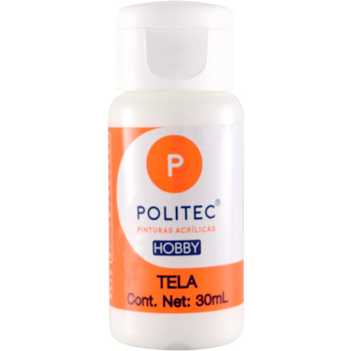 Foto de Pintura Para Tela Politec Blanco Titanio 30 ML 
