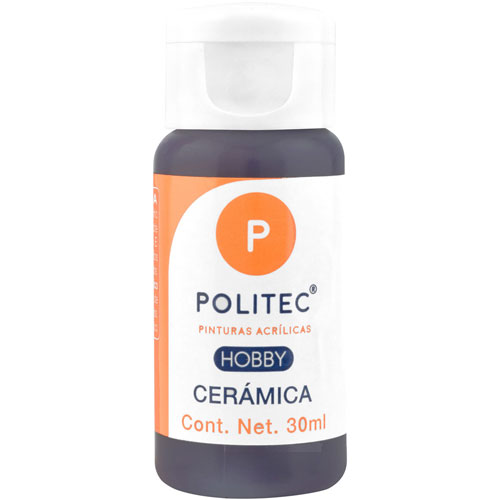 Foto de Pintura Politec Hobby Ceramica Morado 334 30 ml 