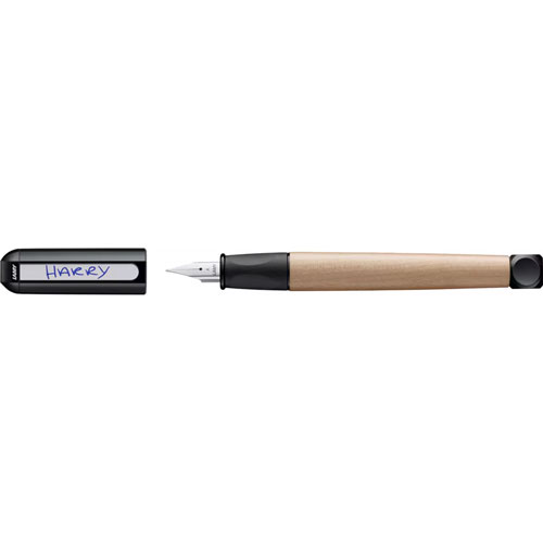 Foto de Pluma Fuente ABC Madera Negro Lamy 