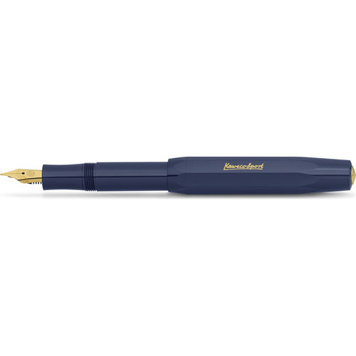 Foto de Pluma Fuente Fina Kaweco Classic Sport Ef 0.5mm Navy 