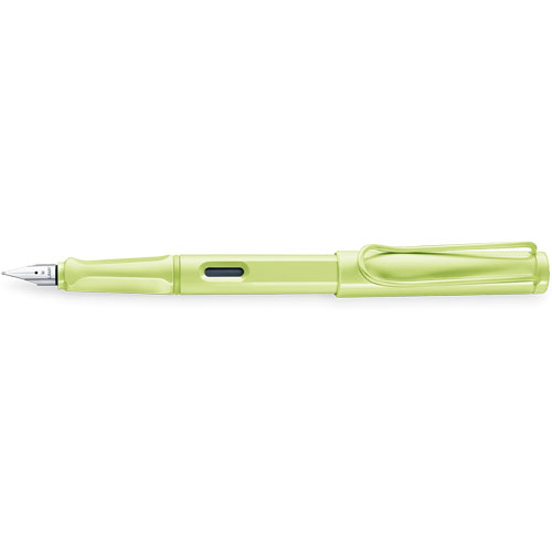 Foto de Pluma Fuente Fina Lamy Safari 0D0 Springgreen M azul 