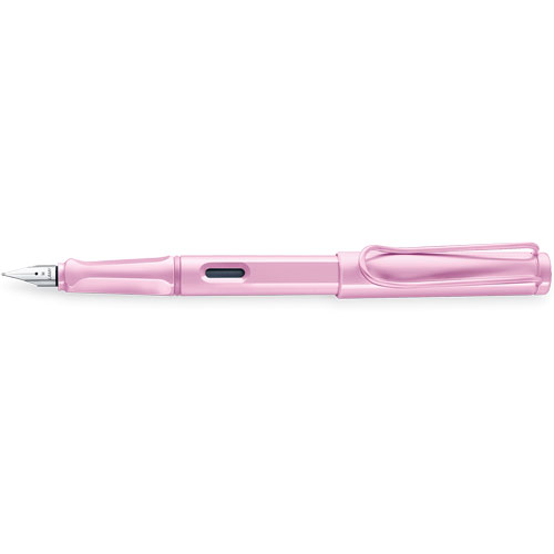 Foto de Pluma Fuente Fina Lamy Safari 0D2 Lightrose M azul 