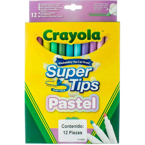 Foto de Plumil escolar Crayola pastel con 12 piezas 