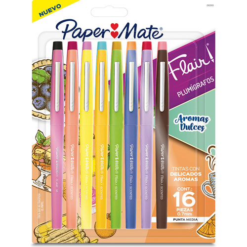 Foto de Plumigrafos Paper Mate C/16 Surtidos 
