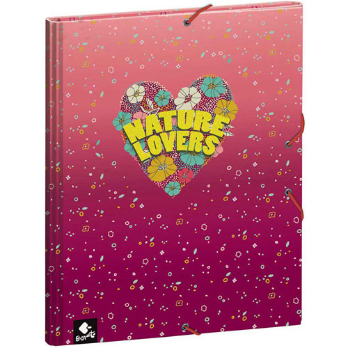 Foto de PORTADOCUMENTOS CON LIGA BUSQUETS NATURE LOVERS 26X33CM 