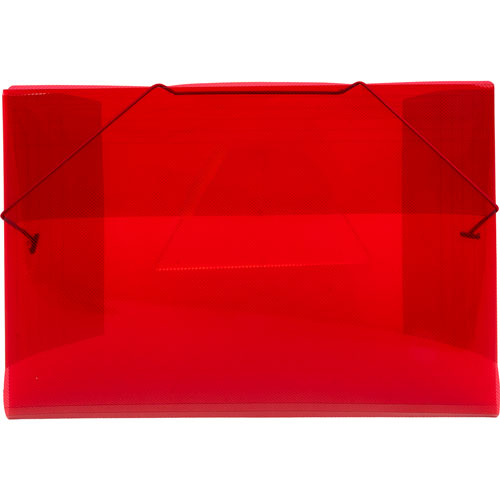 Foto de Portadocumentos Polidex Pdt124 34.5x24.5cm Rojo 