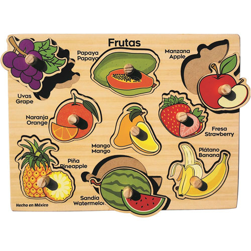 Foto de Resaque frutas 9 piezas 29x23 cm 