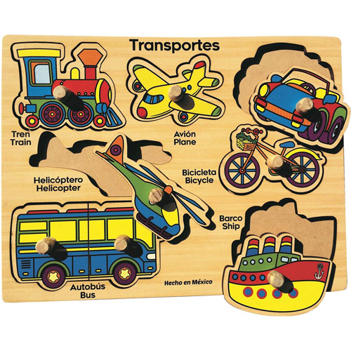 Foto de Rompecabezas transportes 7 piezas 29x23 cm 