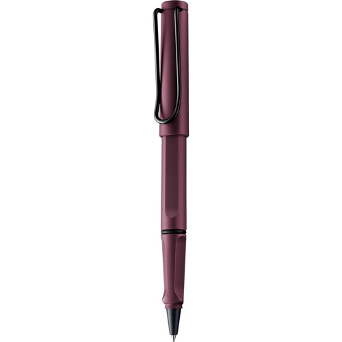 Foto de Roller Fino Lamy 320Sc Safari Plastico Scarlet Negro 