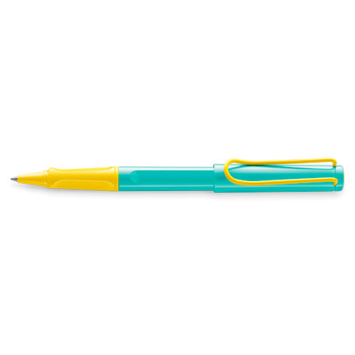 Foto de Roller Fino Lamy Safari P Blue/Yellow Mediano Negro 