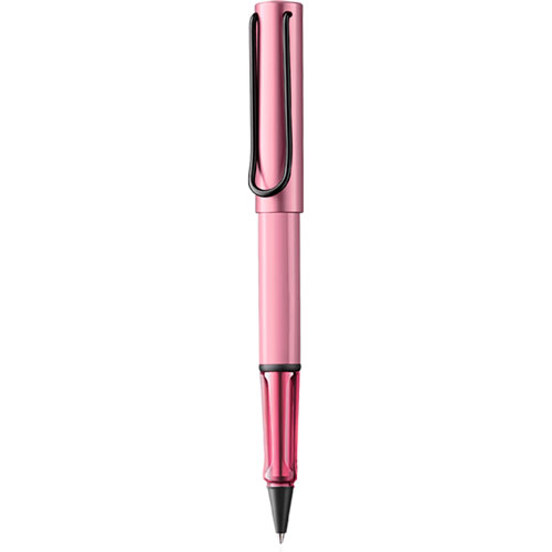 Foto de Roller Lamy 322Ap Al Star Aluminio Autumn Pink Mediano Negro 