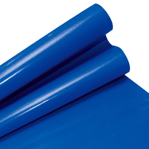 Foto de Rollo De Papel Lustre .50X1.5M 65G Azul Rey 