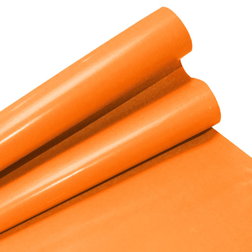 Foto de Rollo De Papel Lustre .50X1.5M 65G Naranja 