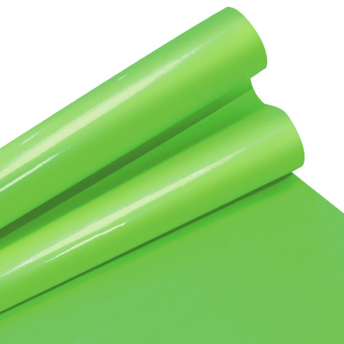 Foto de Rollo De Papel Lustre .50X1.5M 65G Verde Limon 