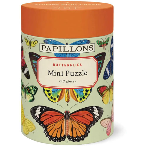 Foto de Rompecabezas Cavallini Mini Butterflies Con 240 Piezas 