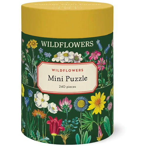 Foto de Rompecabezas Cavallini Mini Wildflowers Con 240 Piezas 