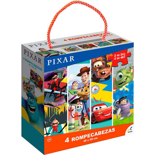 Foto de Rompecabezas Novelty 4 1 Pixar con 60 piezas 