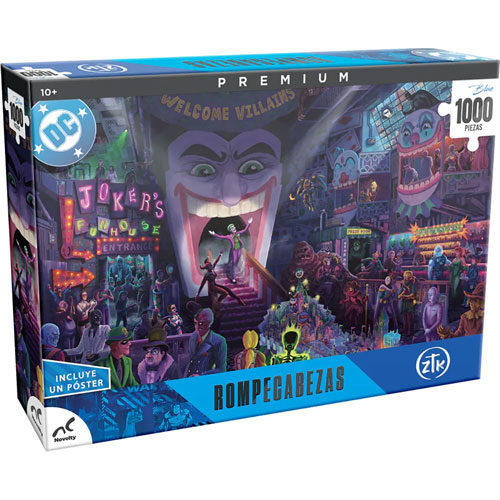 Foto de Rompecabezas Premium Dc Jocker De Zack Kinkade 1000 Piezas 