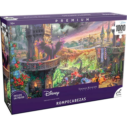 Foto de Rompecabezas Premium Disney Villanas Malefica 1000 Piezas 