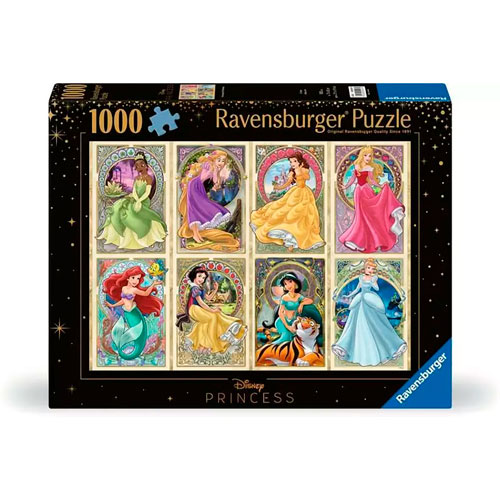 Foto de Rompecabezas Ravensburger Cuadros Princesas Con 1000 Piezas 