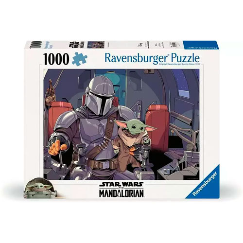 Foto de Rompecabezas Ravensburger Disney Mandalorian Con 1000 Piezas 