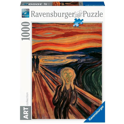 Foto de Rompecabezas Ravensburger Munch El Grito Con 1000 Piezas 