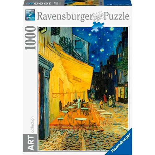 Foto de Rompecabezas Ravensburger Van Gogh Cafe De Noche Con 1000 Piezas 