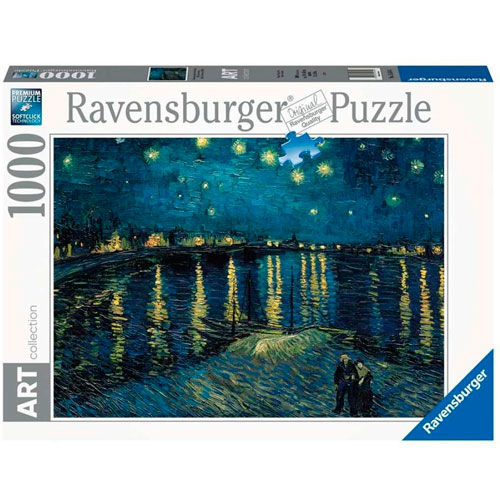Foto de Rompecabezas Ravensburger Van Gogh Star Night Con 1000 Piezas 
