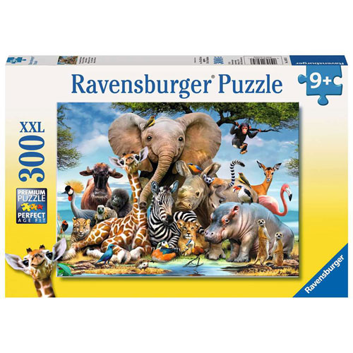 Foto de Rompecabezas Ravensburger Xl Amigos Africanos Con 300 Piezas 