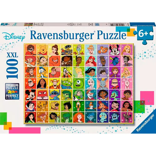 Foto de Rompecabezas Ravensburger Xl Disney Personajes Con 100 Piezas 