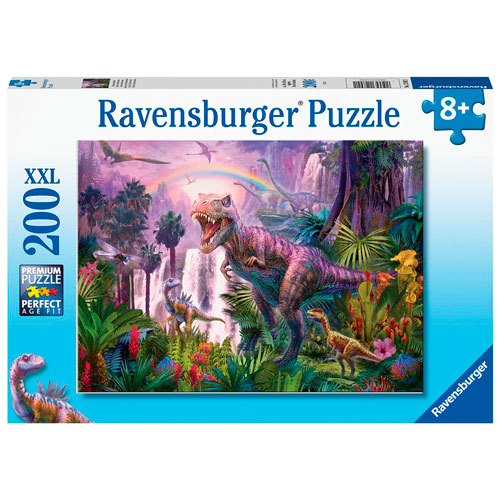 Foto de Rompecabezas Ravensburger Xl Pais Dinosaurios Con 200 Piezas 