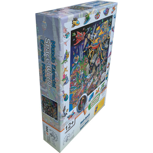 ROMPECABEZAS WUUNDENTOY MUNDO ESPECIAL 500 PIEZAS Wuudentoy Regalos