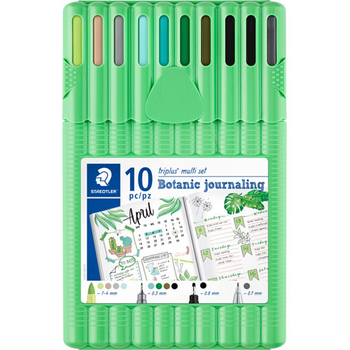 Foto de Rotulador Botanic Triplus Staedtler Con 10 piezas 34Sb10Bj  