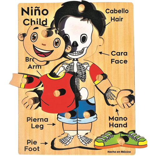 Foto de Rompecabezas niño 6 piezas 29x23 cm 