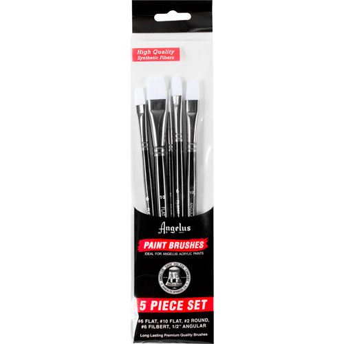 Foto de Set 5 Pinceles Angelus Paint Brush 