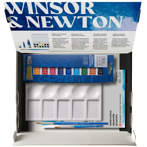 Foto de Set Acuarela Essential Con 10 Piezas Acuarela De 5Ml Winsor and Newton 