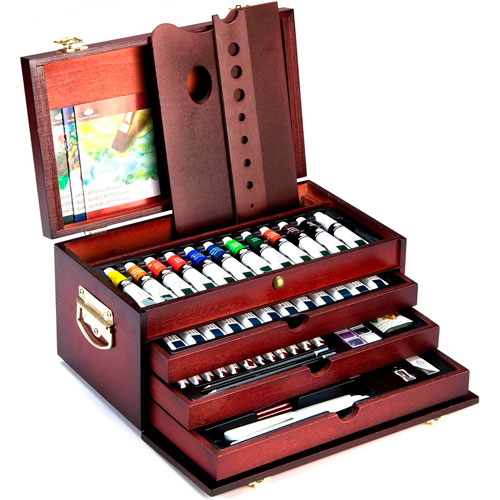 Foto de Set Variado de Pinturas Premier Baúl Royal & Langnickel 