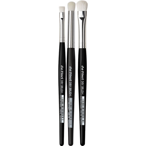 Foto de Set Da Vinci Dry Brush Con 3 Pinceles 
