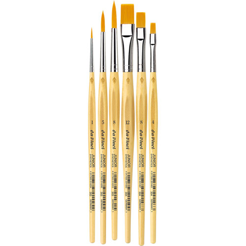 Foto de Set Da Vinci Junior Synthetics Con 6 Pinceles 