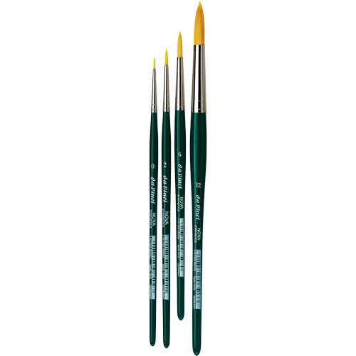 Foto de Set Da Vinci Linea Nova Synthetics Con 4 Pinceles 