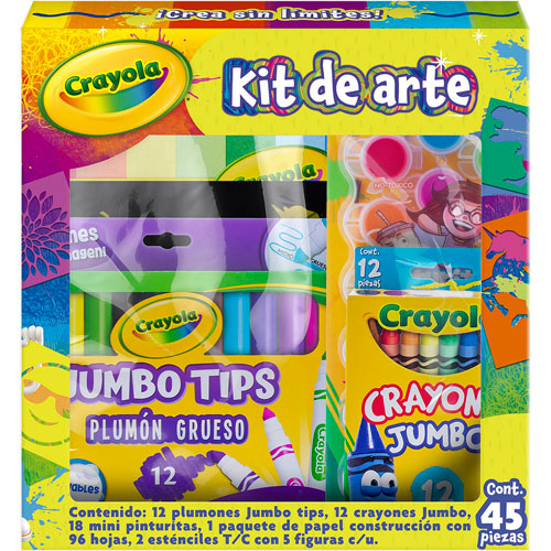 Foto de Set Escolar Crayola De Arte Con 45 