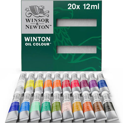 Foto de Set Óleo 20 piezas Óleo Winton 12 ml 