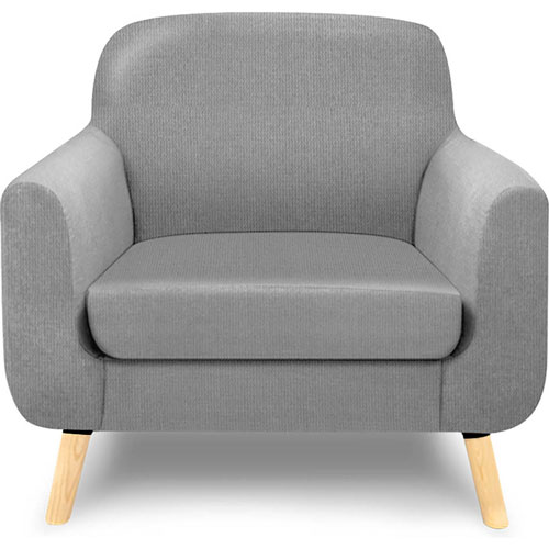 Foto de SILLON ALTEREGO GRIMALDI GRIM1PLZ-GRCL GRIS CLARO 