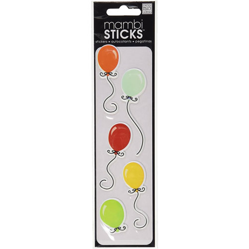Foto de Sticker The Happy Planner Bright Balloons - Puffy 