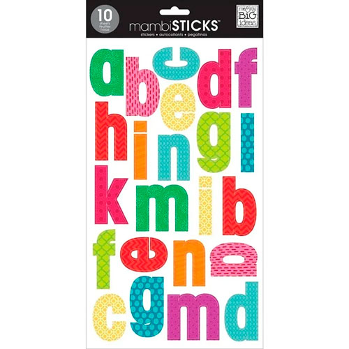 Foto de Sticker The Happy Planner Century Med Lowercase Primary 