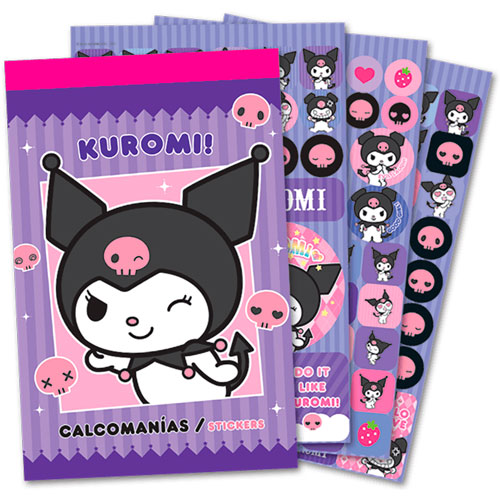 Foto de Stickers Kuromi Granmark Con 6 Planillas 