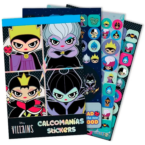 Foto de Stickers Villanas De Disney Granmark Con 6 Planillas 