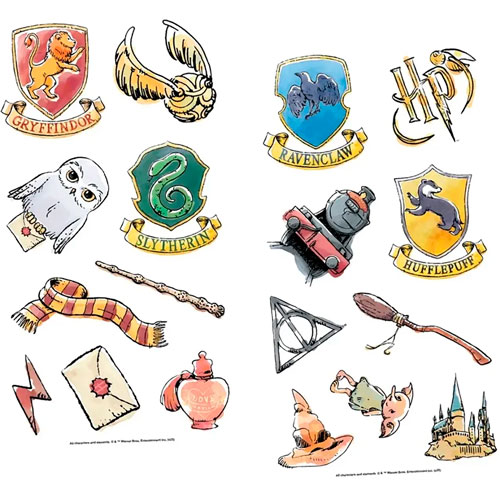 Foto de Stickers Vinilicos Harry Potter Granmark Con 2 Planillas 