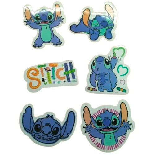 Foto de Stickers Vinilicos Stitch Granmark Con 2 Planillas 