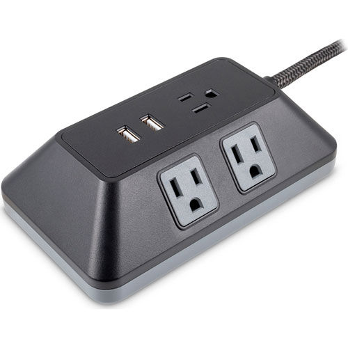 Foto de Supresor De Picos Ge Ultrapro 5 Contactos Mas 2 Usb 